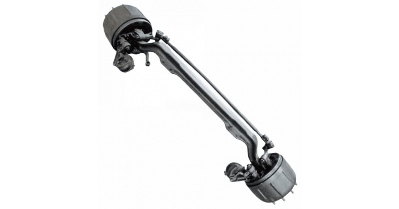 Ось Передняя КАМАЗ под широкую рессору 90мм (ремонт с гарантией)