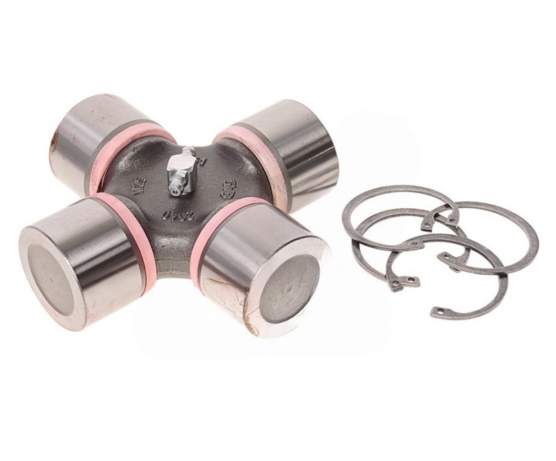 Крестовина КАМАЗ-6520 вала карданного малая в сборе (48х135мм) (стопорные кольца