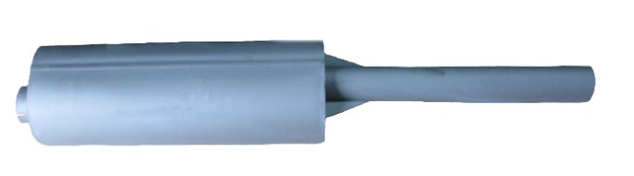 Глушитель верхнего выхлопа с трубой