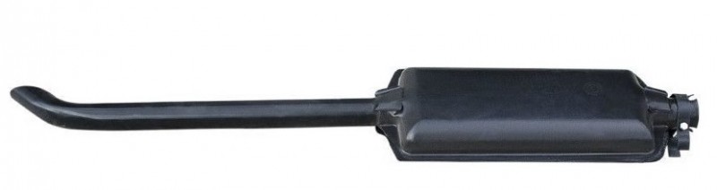 Глушитель длинный МТЗ-80 Т-40 (с хомутом)